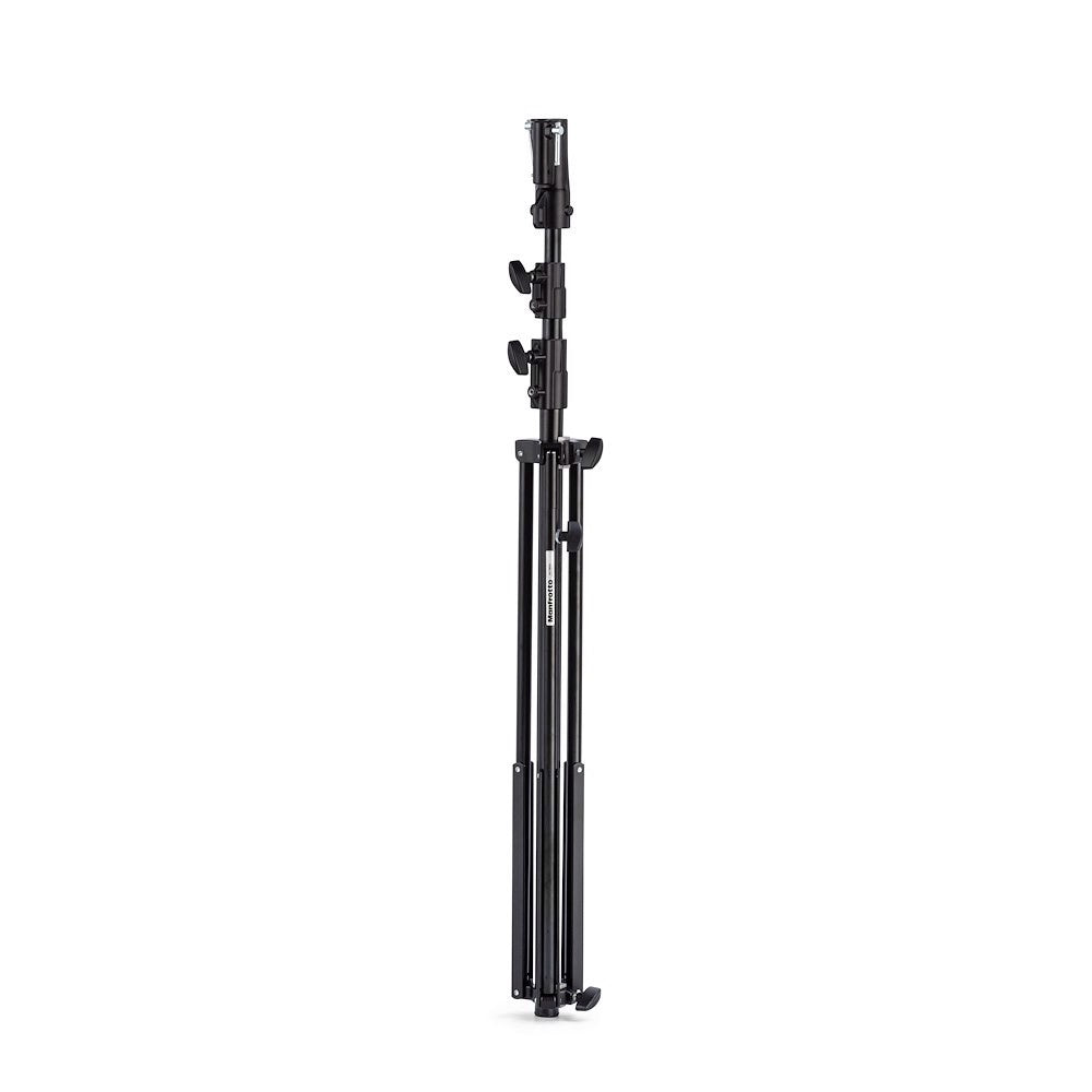 Manfrotto Black chrome plated 3-Section steel stand