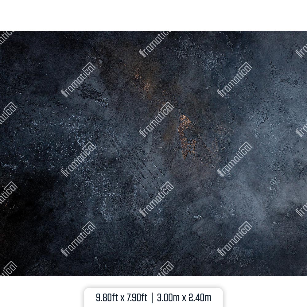 Textile background - Charcoal Rustic Texture - 1.50m x 1.00m