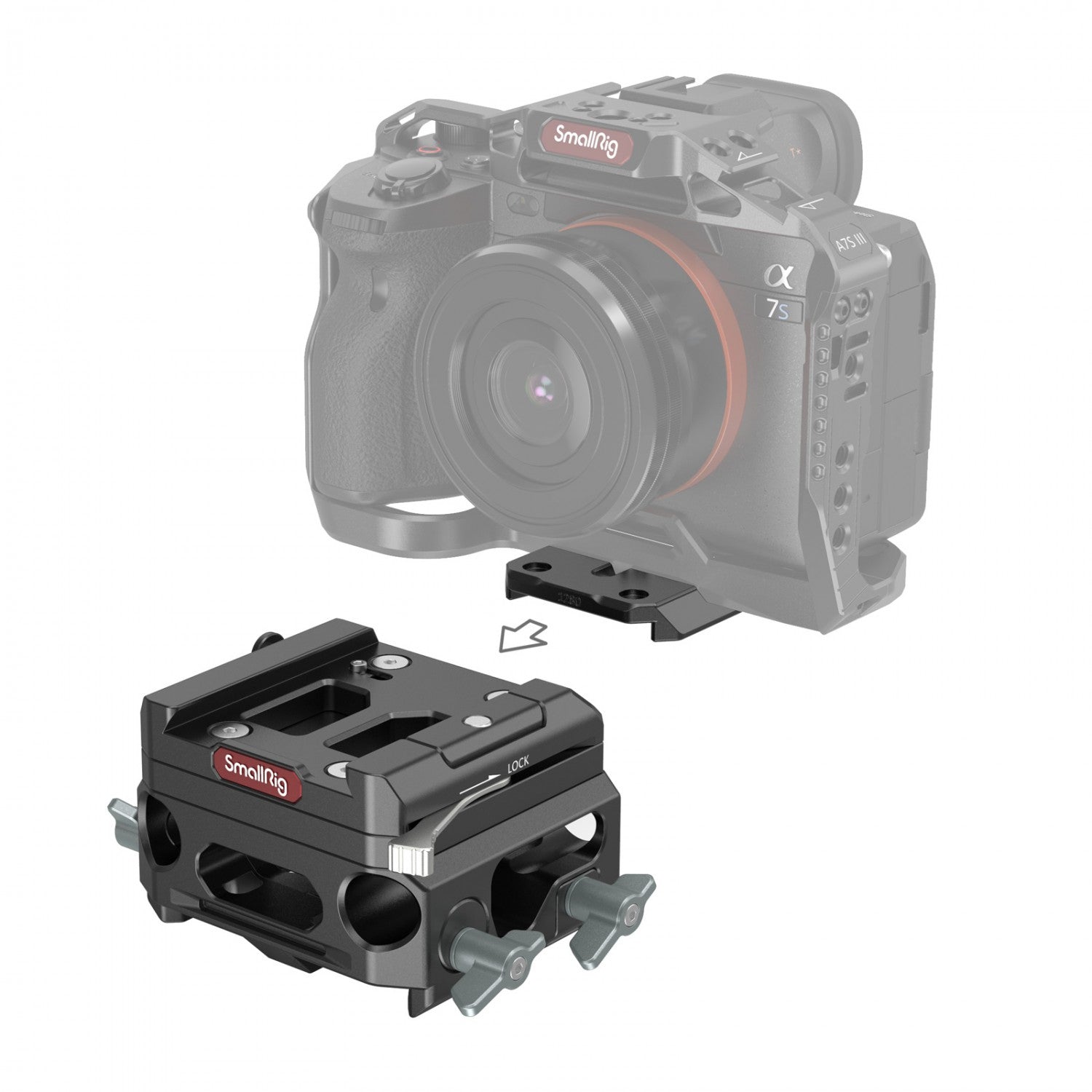 Основа за риг SmallRig с клампи за тръби (15mm) 3067
