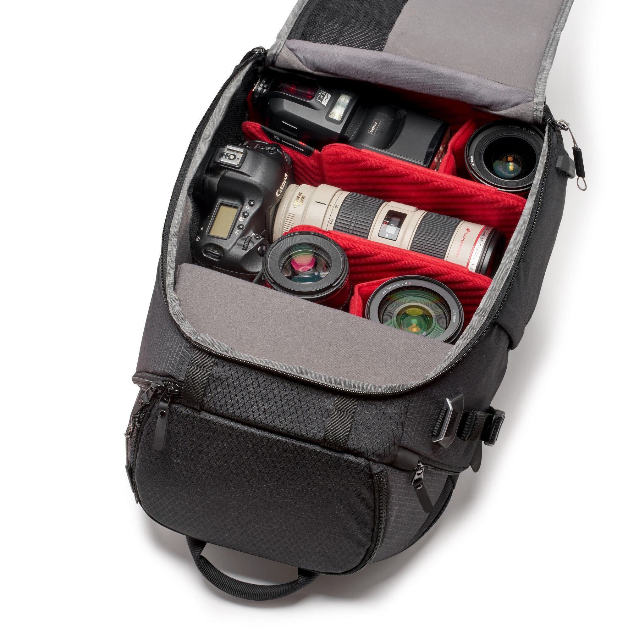 Manfrotto PRO Light Multiloader Camera Backpack M for DSLR/Camcorder - 17L