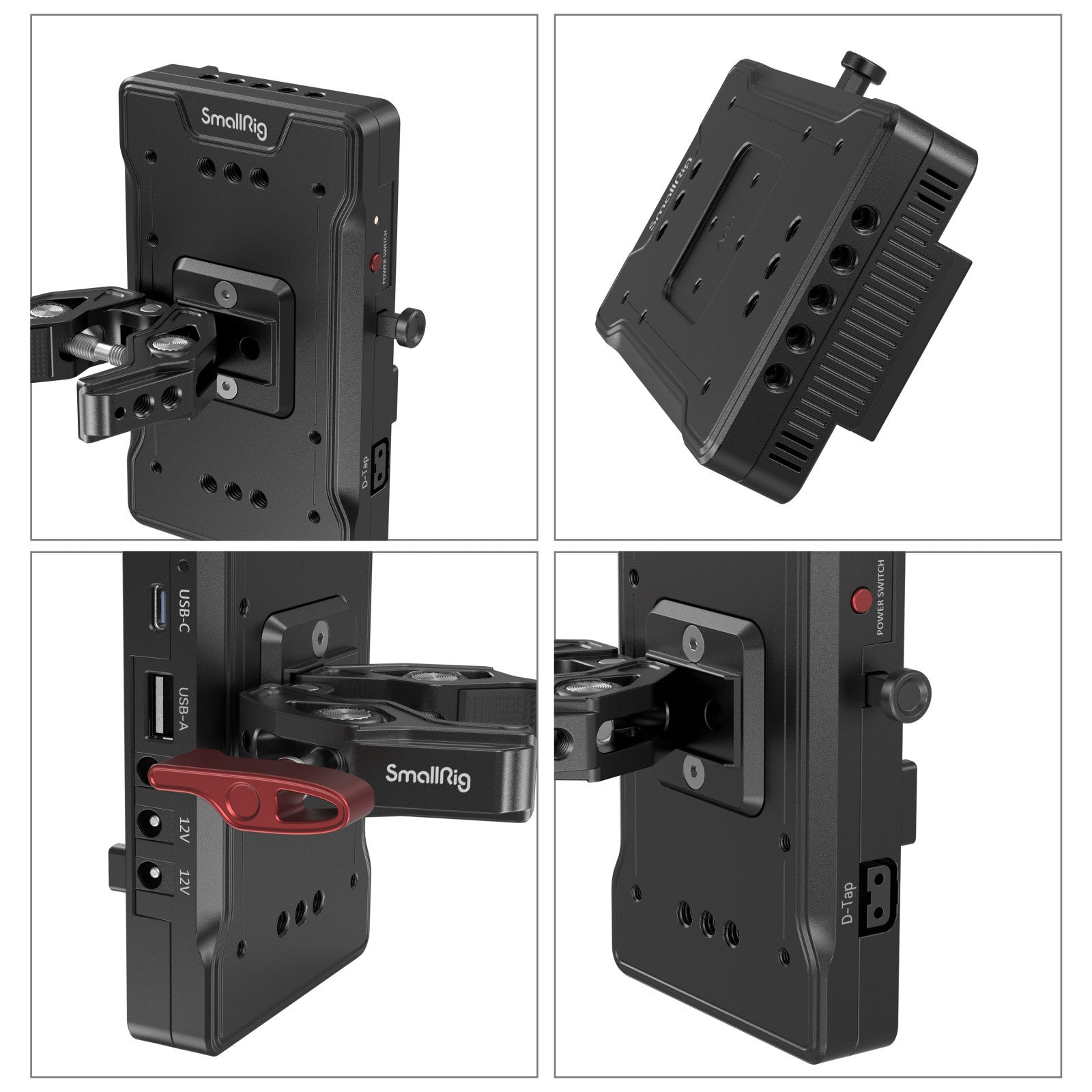 V-Lock разпределителна плочка с клампа - SmallRig