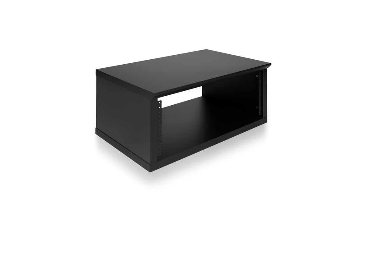 Рак шкаф Gator Frameworks Desktop 4U Studio Rack - черен