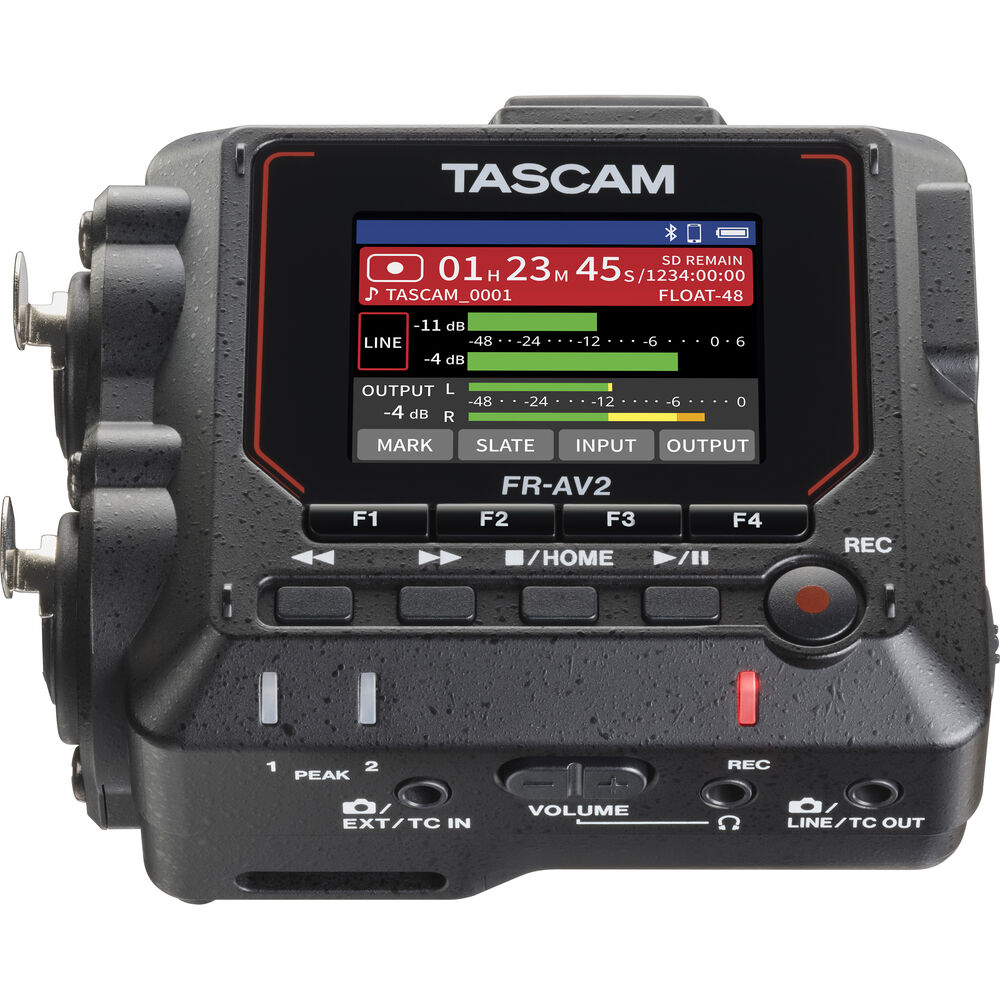Аудио рекордер Tascam FR-AV2 - 32-bit float (timecode съвместимост)