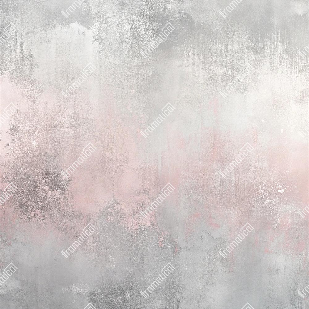 Textile background - Rose-Gray Drift - 1.50m x 1.00m