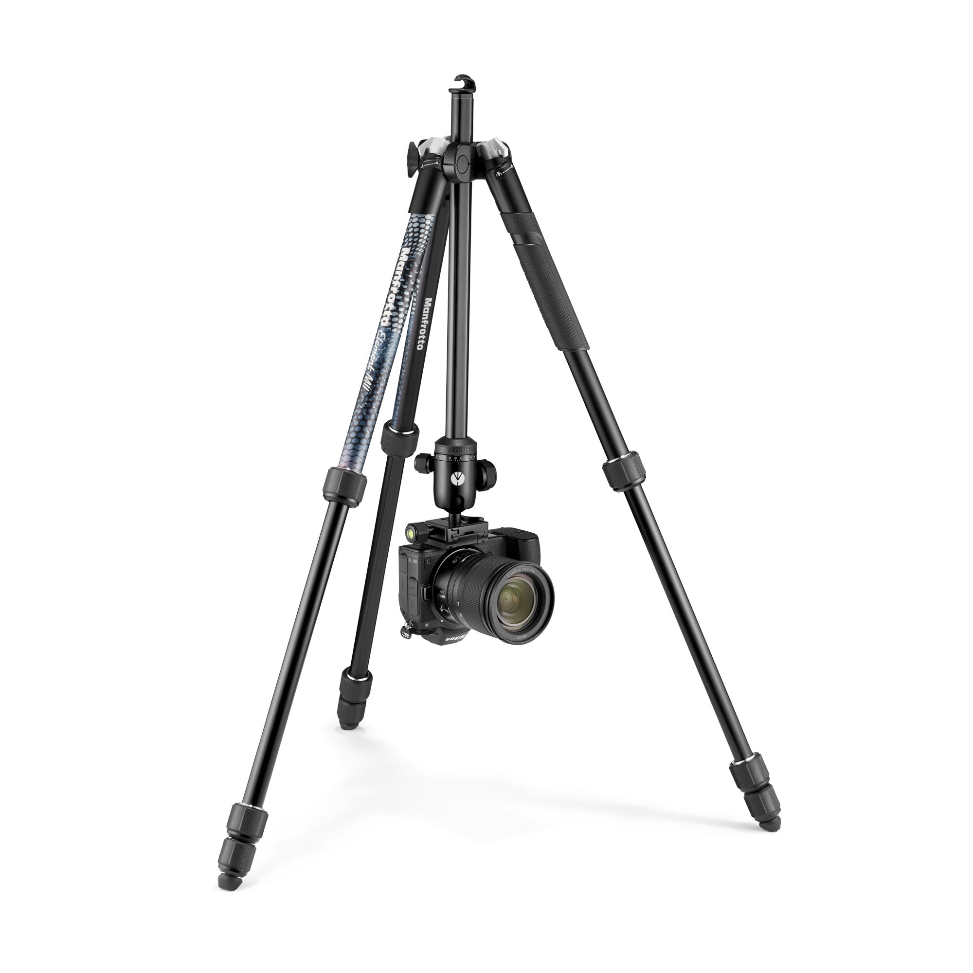 Туристически статив Manfrotto Element MII с Bluetooth дистанционно - Черен - 3г. Години гаранция