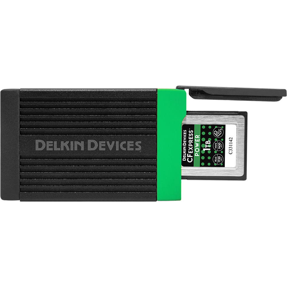 Delkin Cardreader CFexpress Type B SINGLE SLOT READER