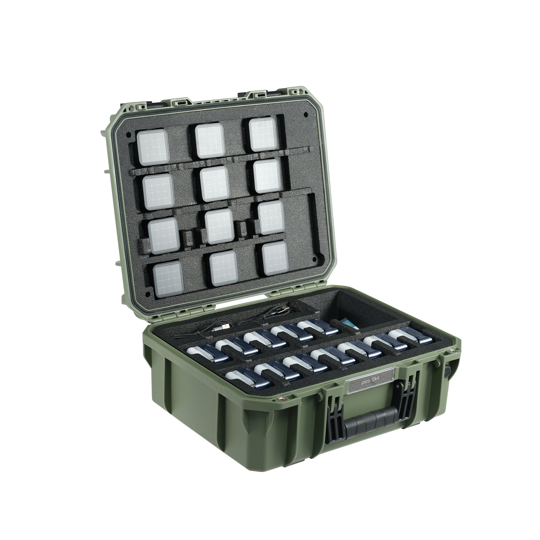 Комплект с 12 панела Nanlite Pico (Midnight Blue)