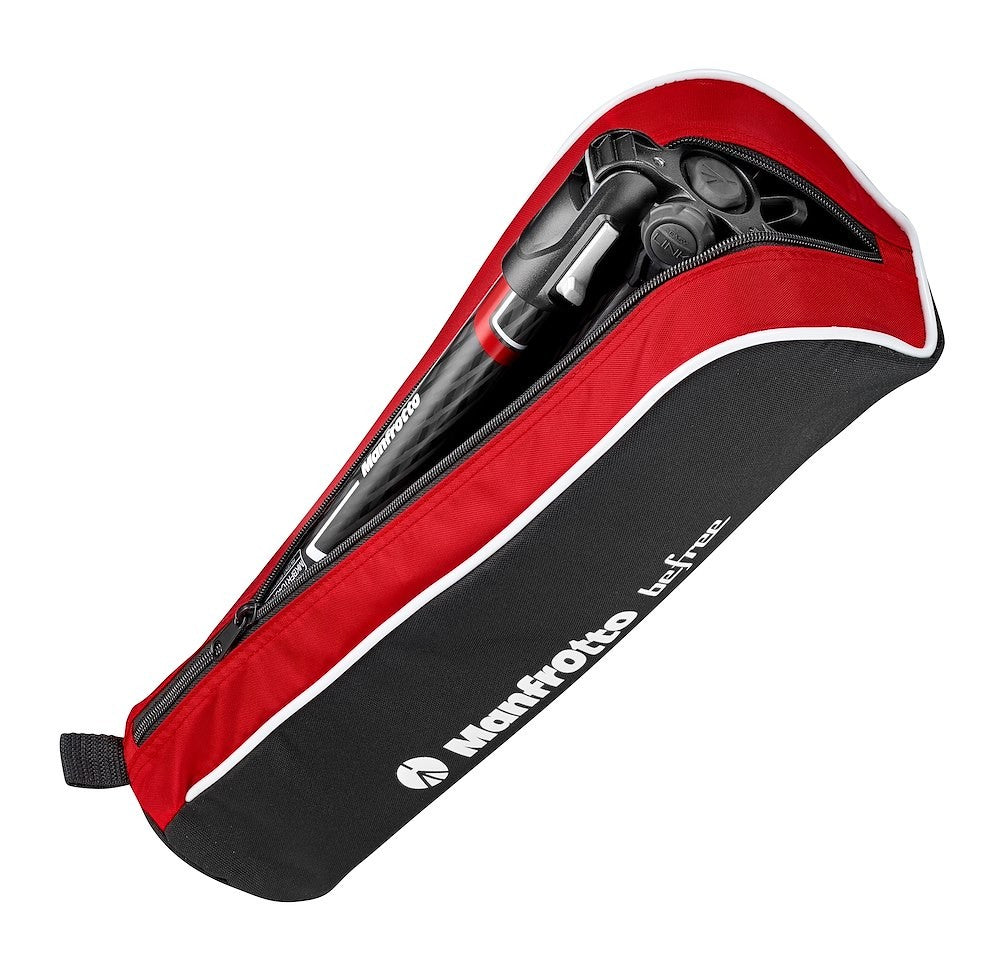 Manfrotto Befree GT Carbon fiber Tripod twist lock, ball head