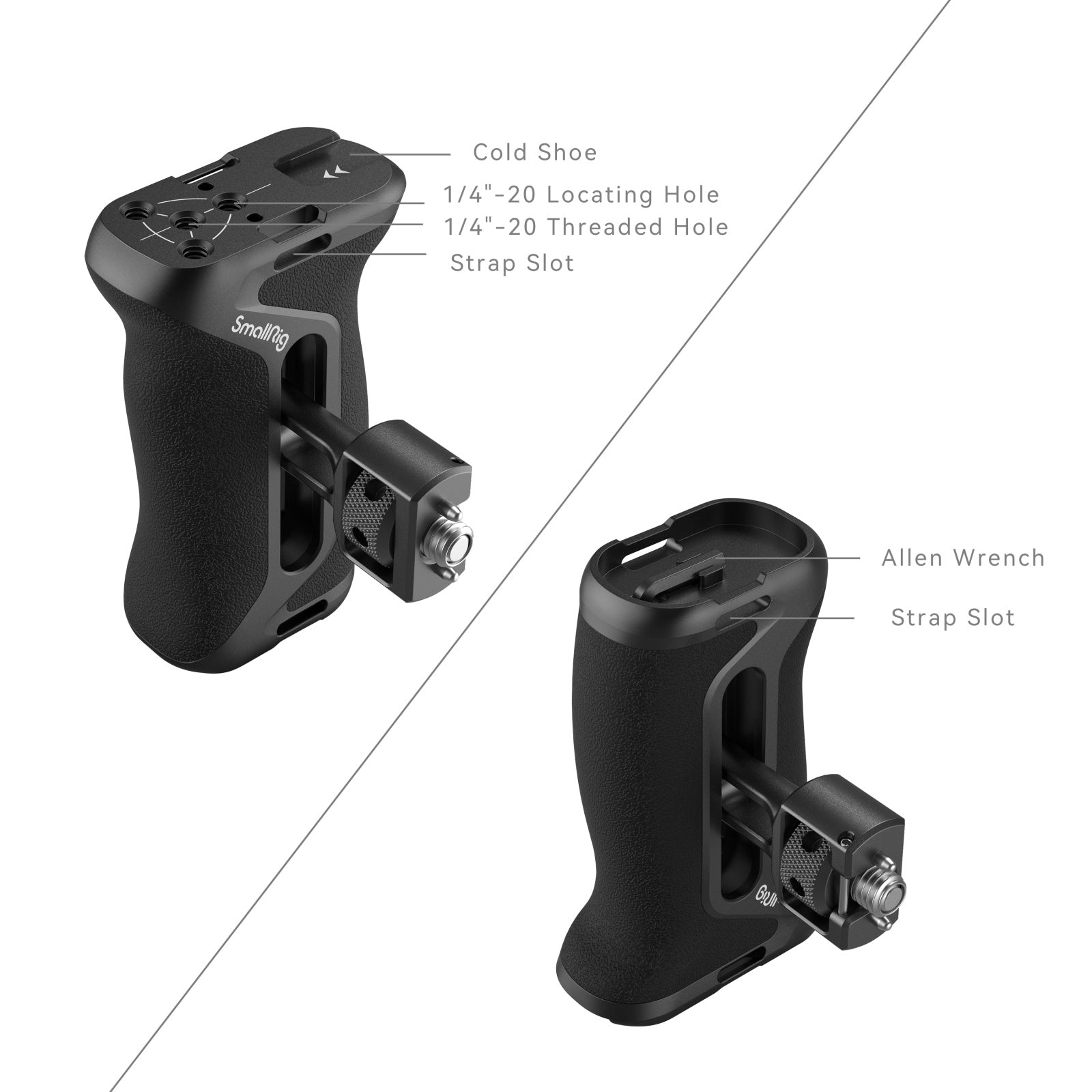 SmallRig Универсална странична дръжка с Arri пинове 4346