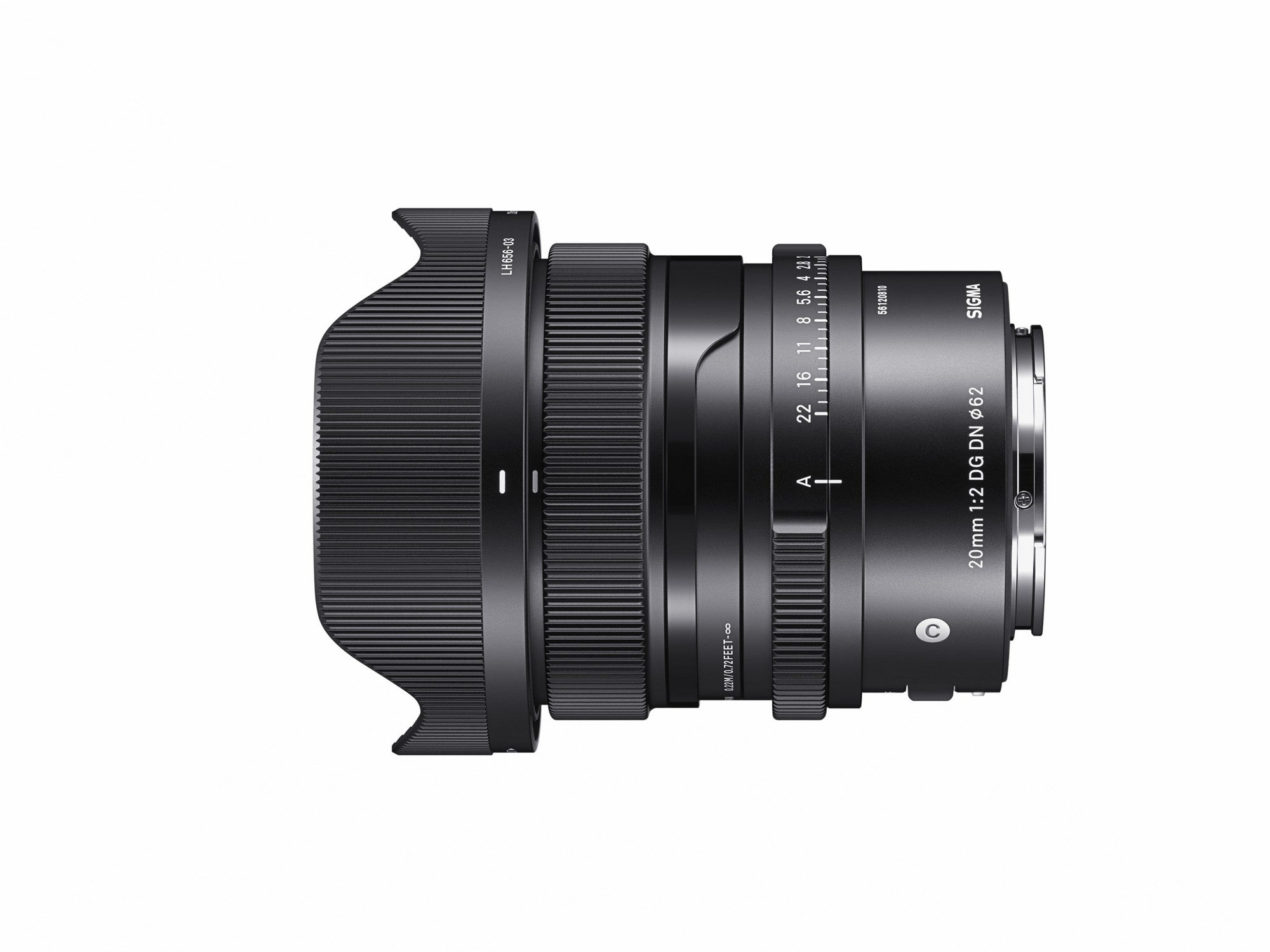 Обектив Sigma AF 20mm f2 DG DN Contemporary за L-mount