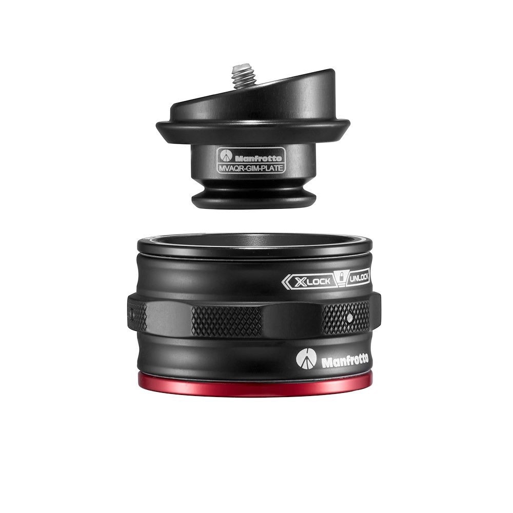 Manfrotto MOVE MVAQR-GIM-PLATE Manfrotto Qr gimboom plate - levelling plate 15°