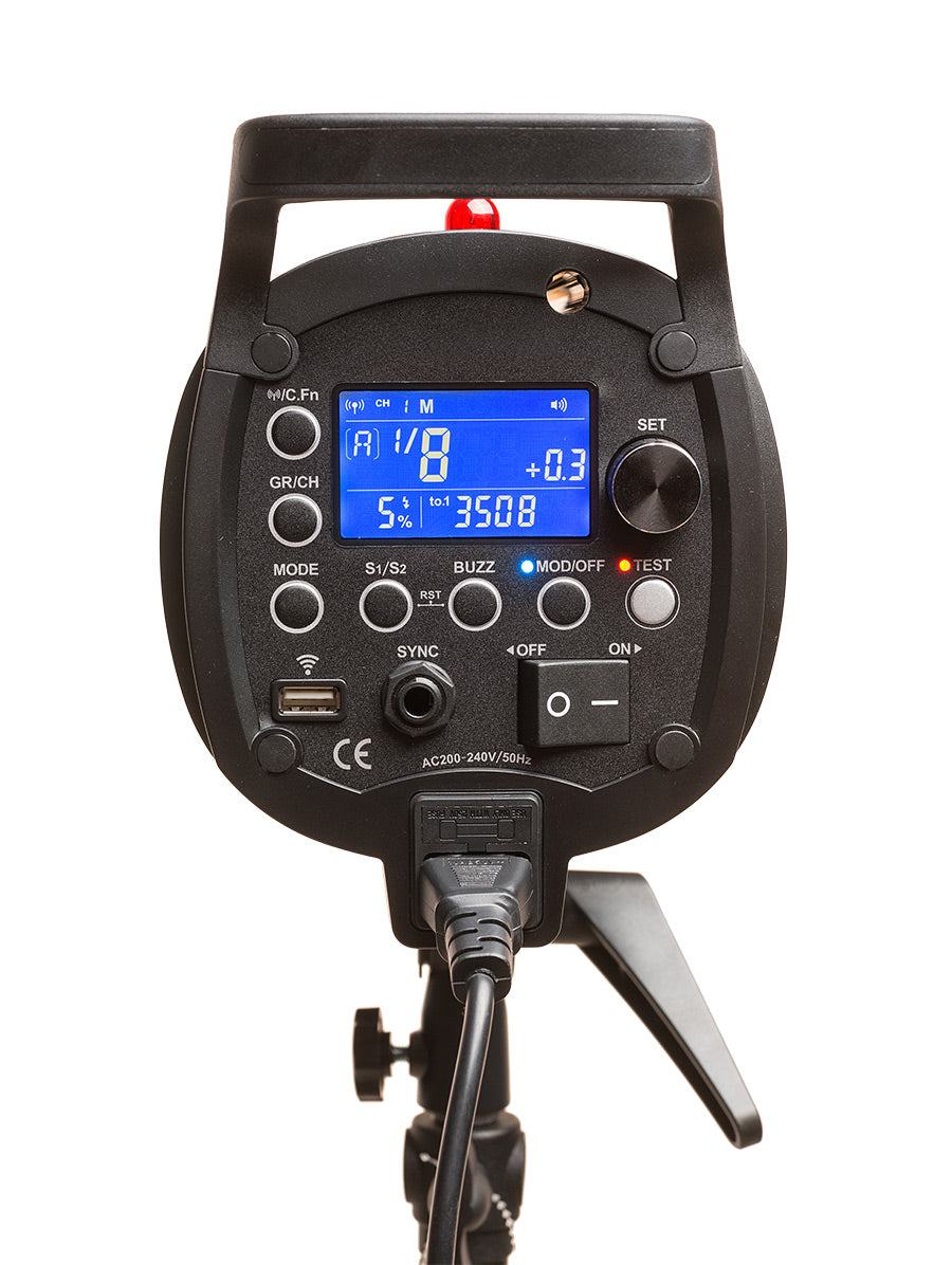 Dynaphos Speedster QT III 2x600 Studio Lighting Kit