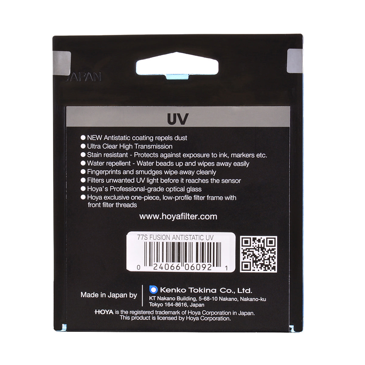 Филтър Hoya 95mm FUSION ANTISTATIC UV