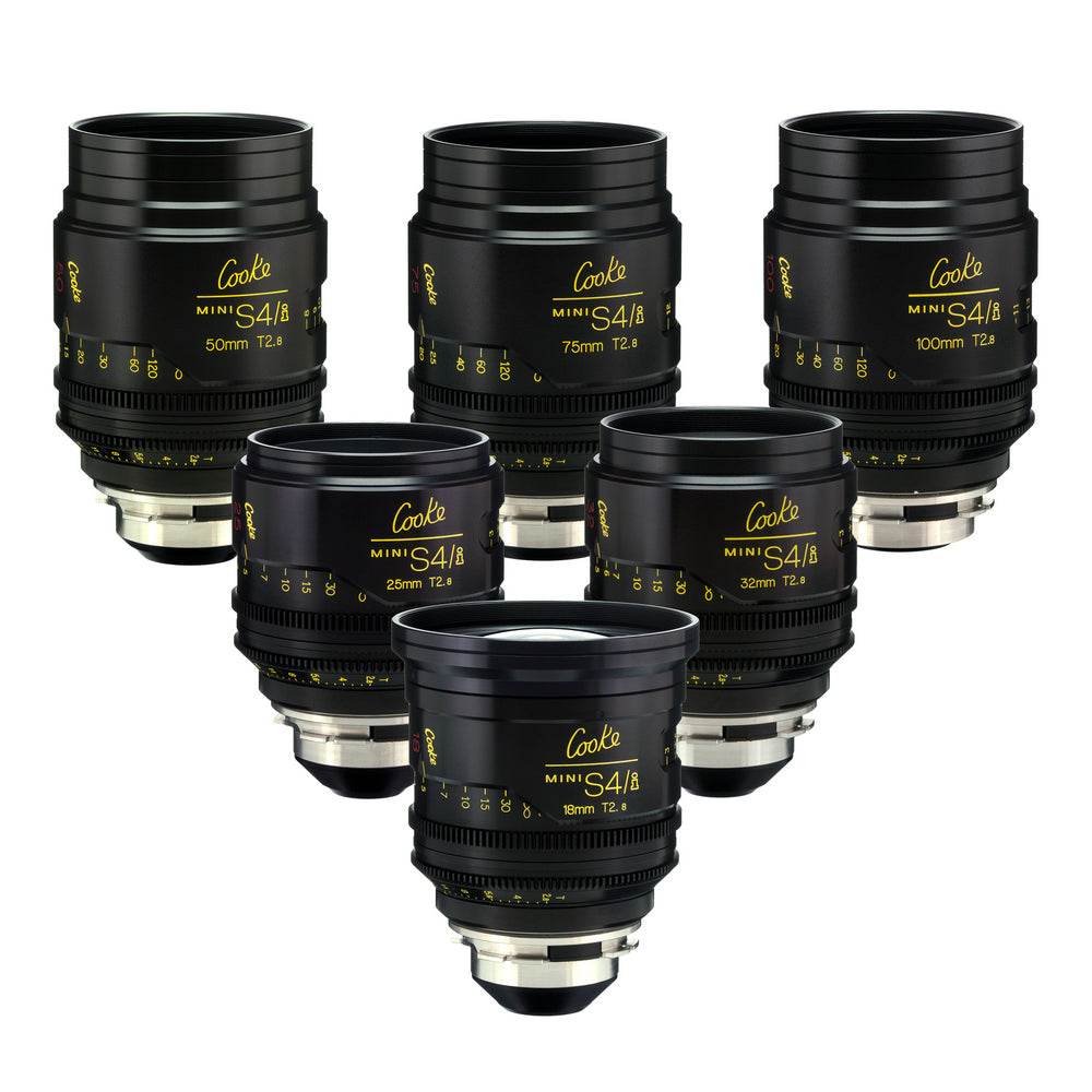 Cooke Mini S4/i S35 Prime 6-Lens Set