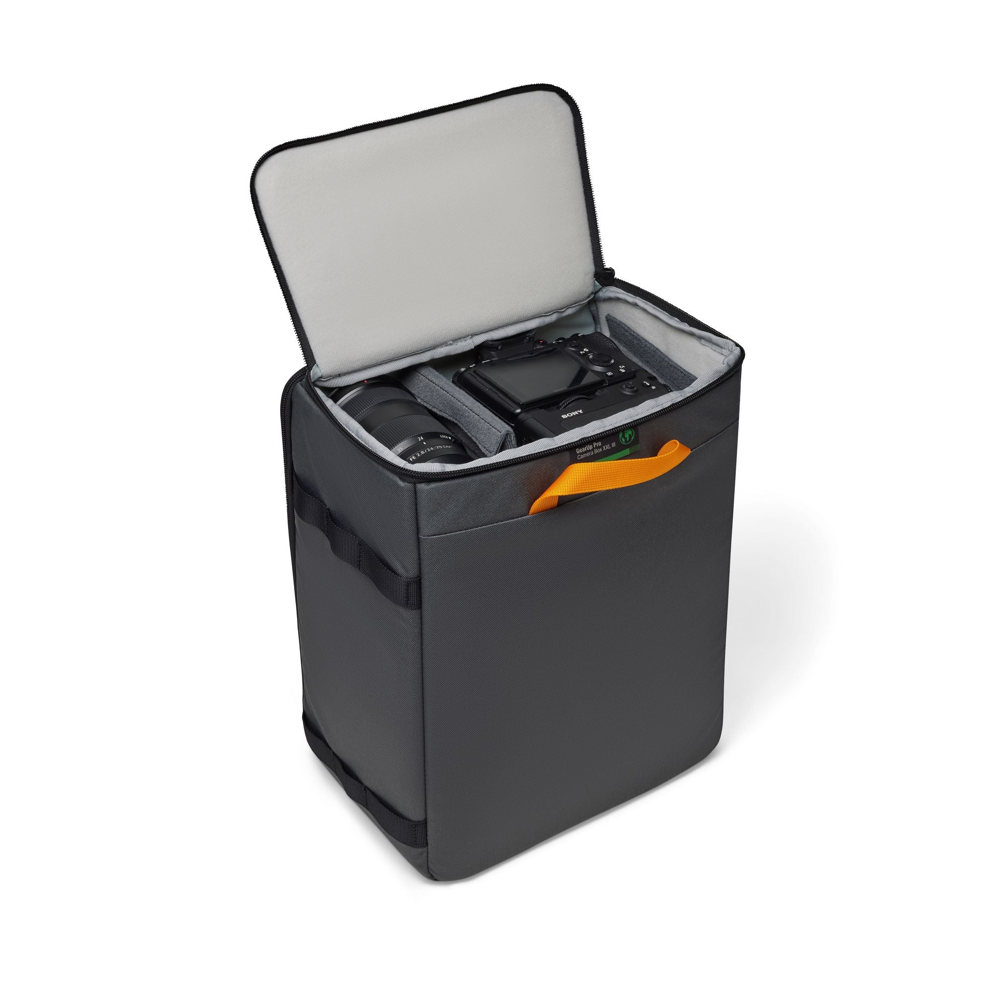 Чанта Lowepro GearUp PRO camera box XXL II - органайзер - сиво