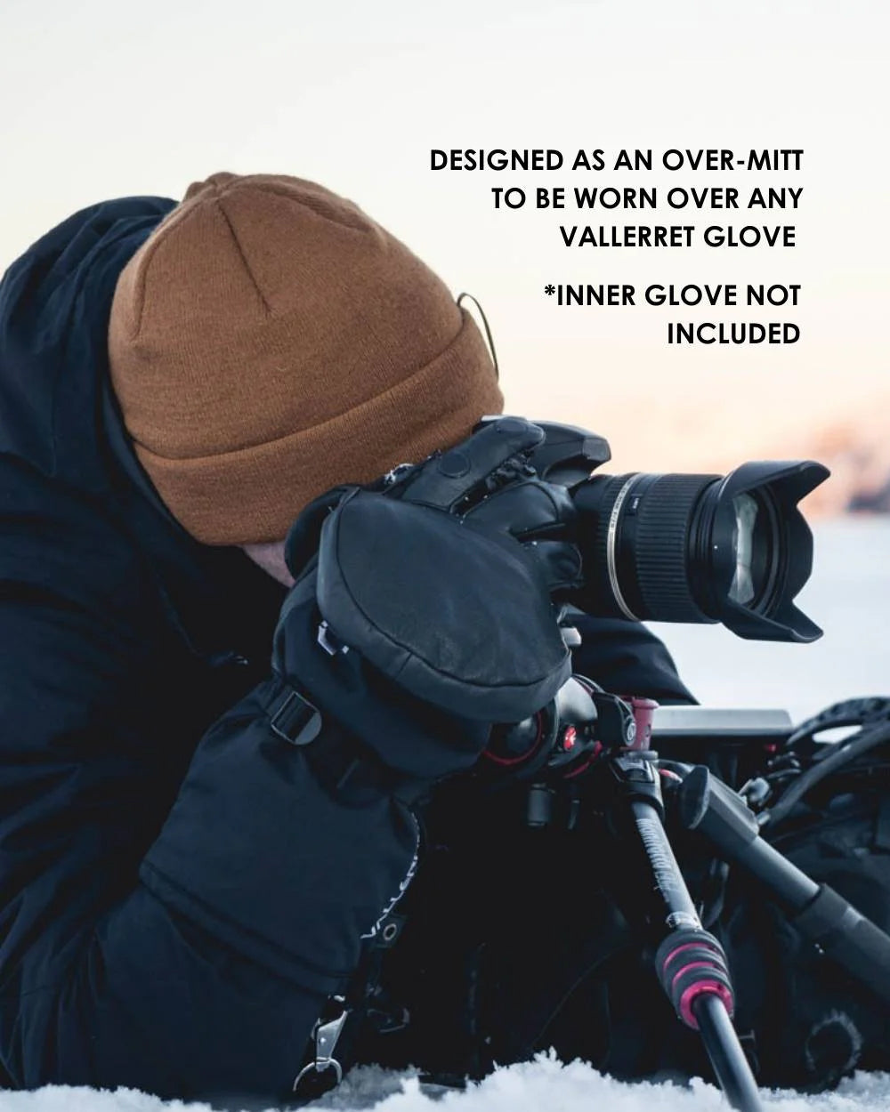 Фотографски ръкавици Vallerret Alta Arctic Mitt Black (XS размер)