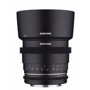 Обектив Samyang 85mm T1.5 VDSLR MK2 за Fujiflm X