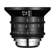 Кино обектив Laowa 12mm T2.9 Zero-D Cine за Canon EF - метричен