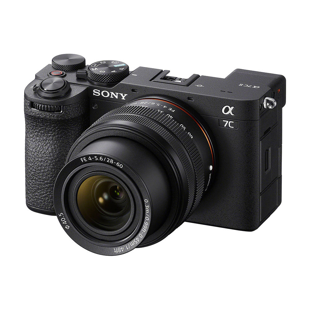 Фотоапарат Sony a7C II (Черен) + FE 28-60mm f4-5.6 OSS