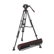 Manfrotto MVK504XTWINMA видео статив с флуидна глава 504X, крака със среден паяк и чанта - 5г. гаранция