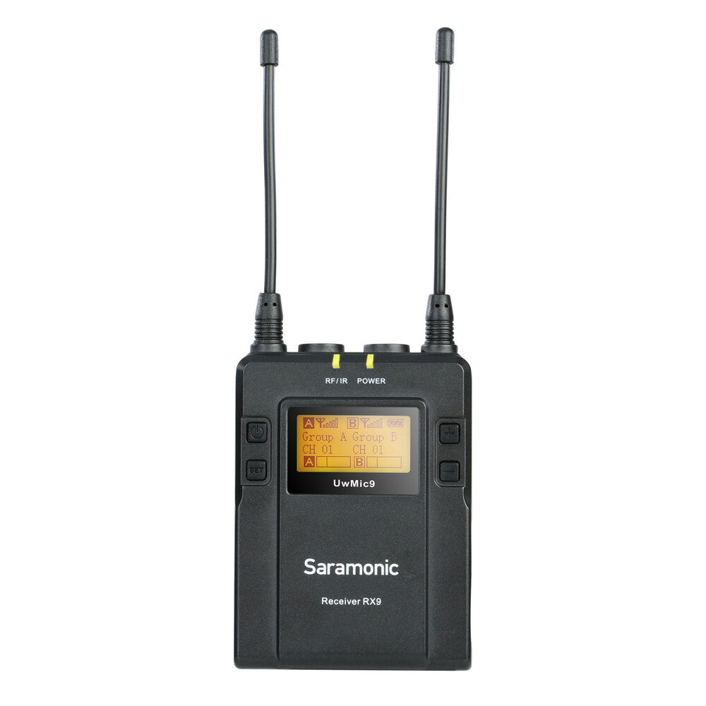 Безжични микрофон тип брошка - приемник за Saramonic UwMic9