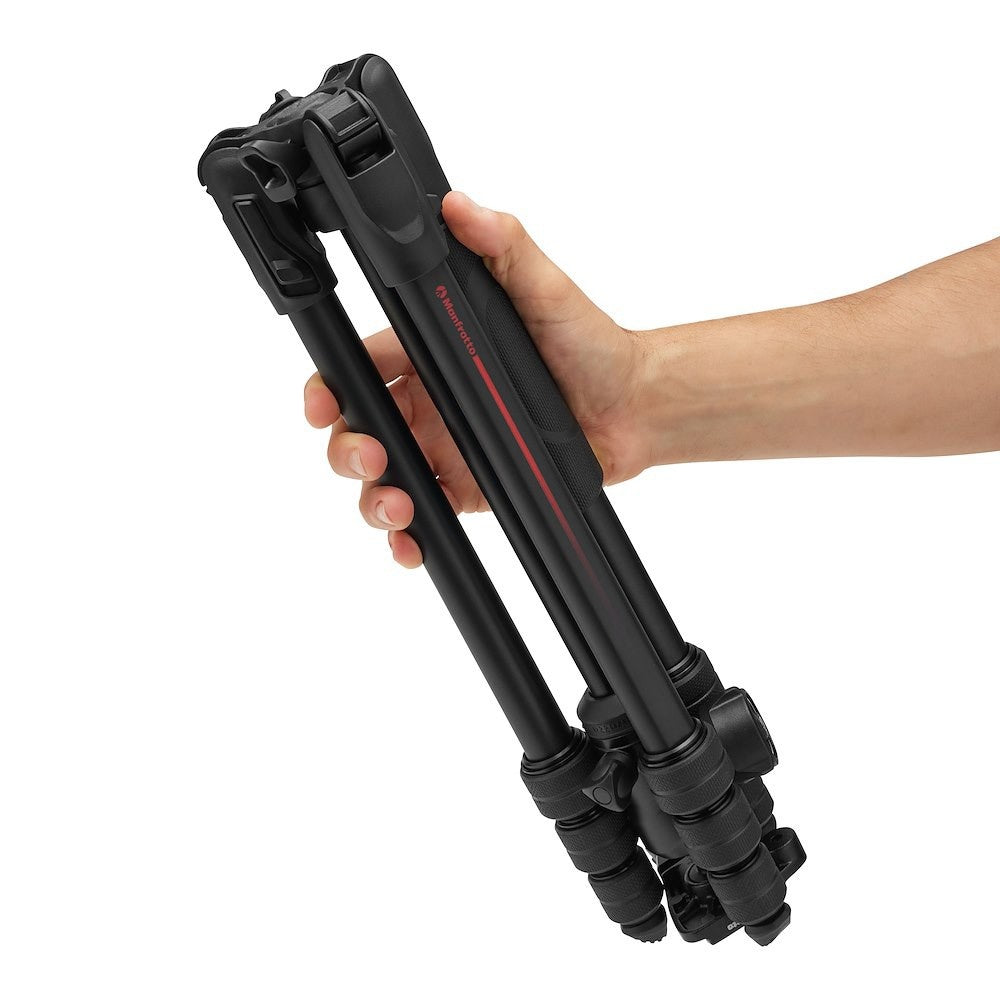 Туристически статив Manfrotto Befree Advanced AS с цанги - Черен - 10г. Гаранция