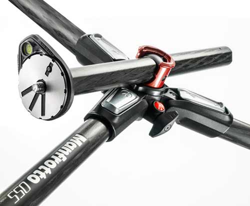 Комплект карбонов статив Manfrotto 055CXPRO3 + глава Manfrotto MHXPRO-BHQ6 и чанта
