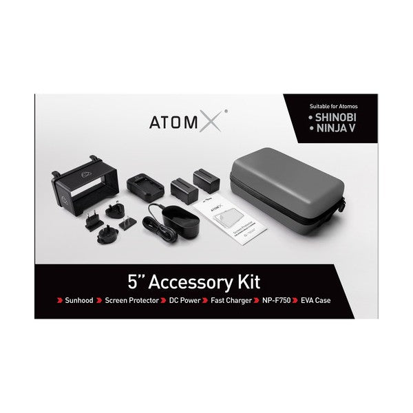 Atomos 5 Accessory Kit for Shinobi, Shinobi SDI, Ninja V Monitors