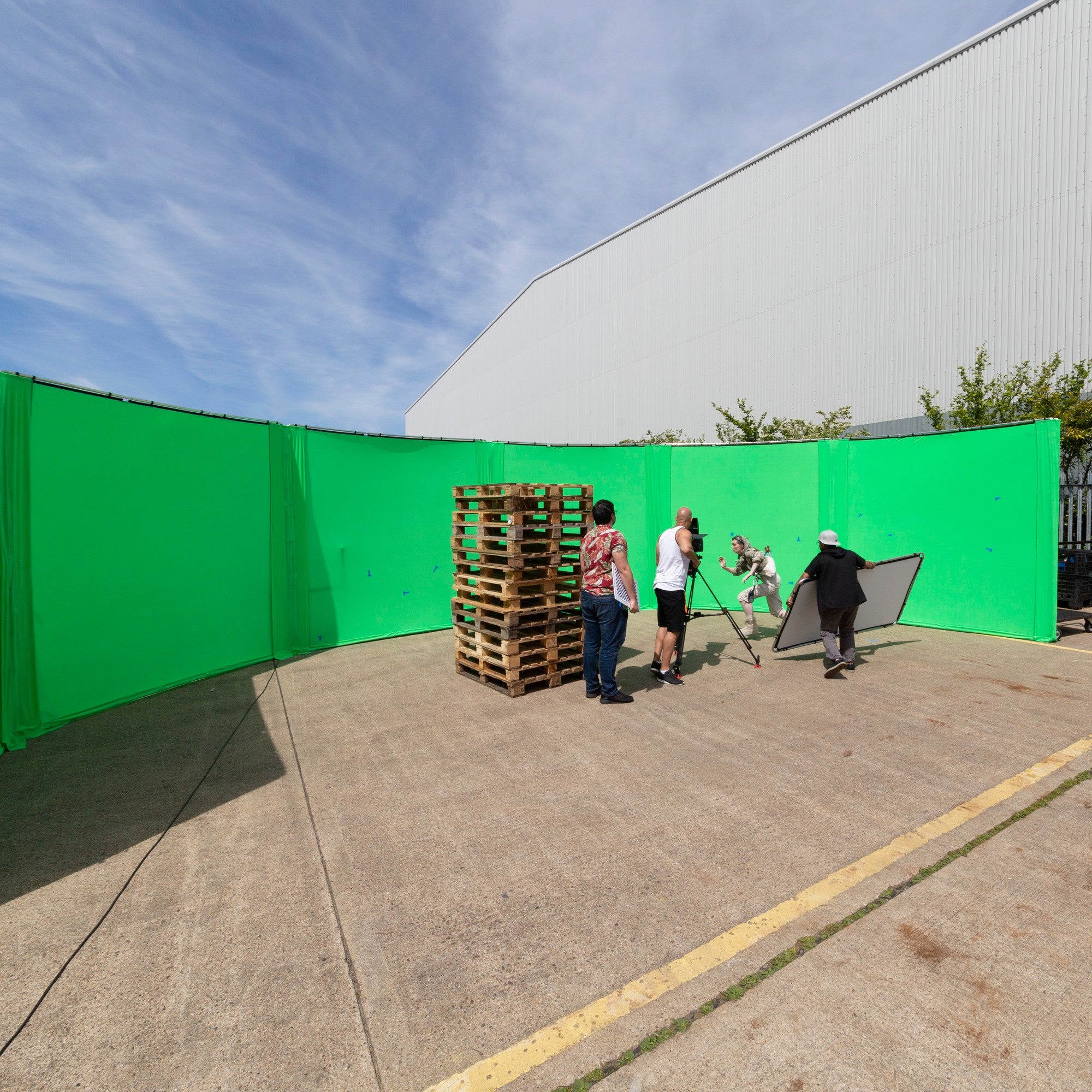 Manfrotto StudioLink Chroma Key Kit 3 x 3 m - Green Screen