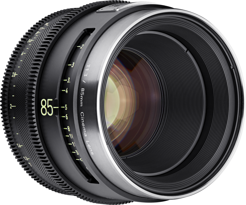 Кино обектив XEEN Meister 85mm T1.3 Sony E - 8K - Карбонов корпус