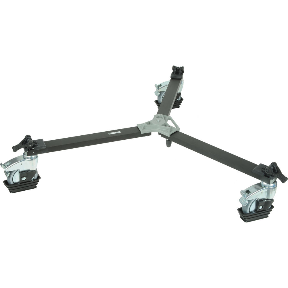 Cine/Video Dolly with Spiked Feet and Individual Brakes