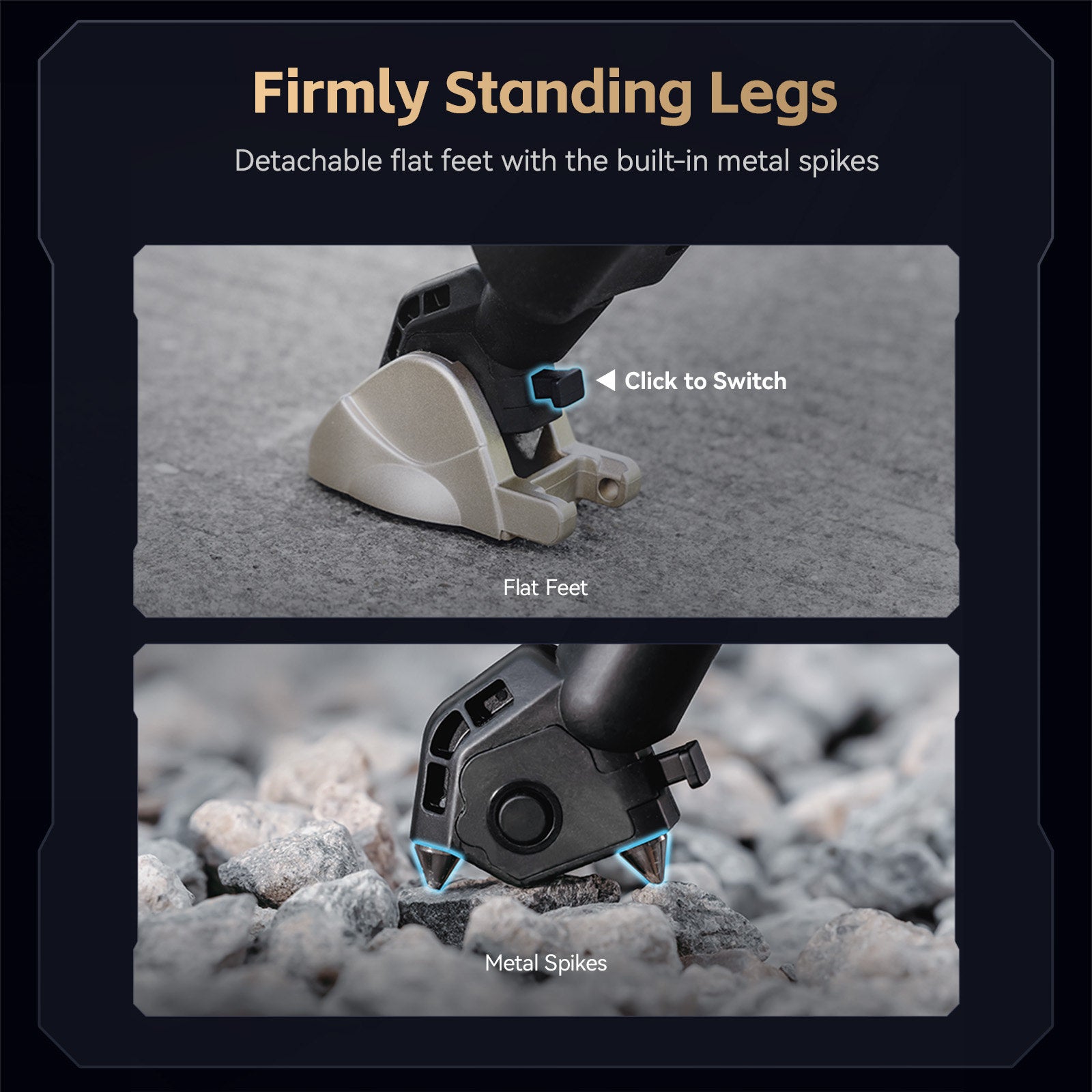 SmallRig FreeBlazer Counterbalance Carbon Fiber Video Tripod Kit AD-Pro8