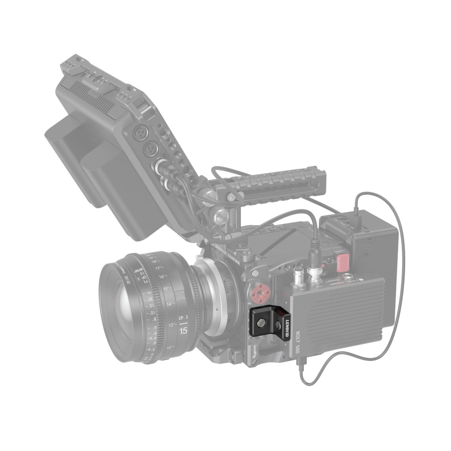 SmallRig x LensVid mini L-Shaped Mount Plate Kit 2 pcs