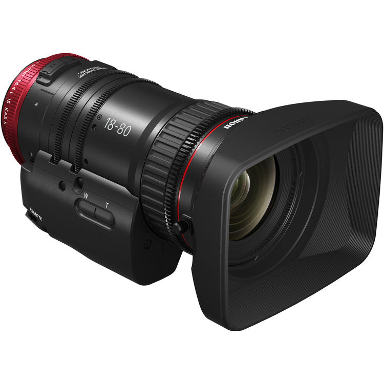 Серво обектив Canon CN-E 18-80mm T4.4 L IS KAS S