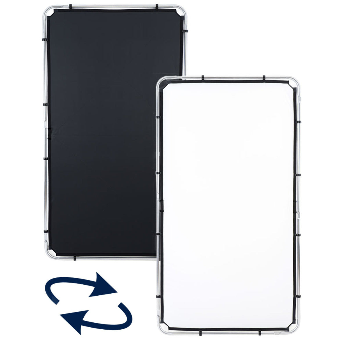 Manfrotto 81221R Black/White screen for Skylite Rapid 1x2m