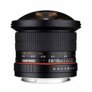 Обектив Samyang 12mm f2.8 ED AS NCS Fish-Eye за Fujifilm X