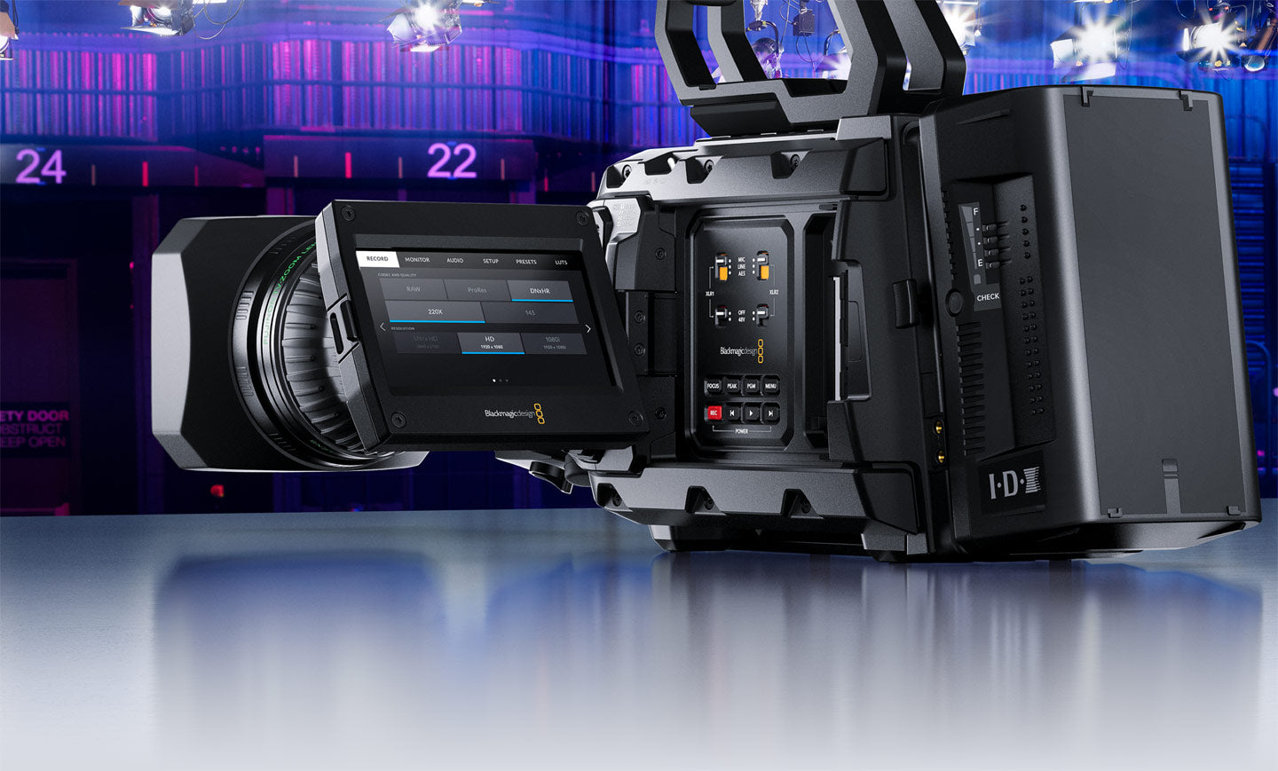 Blackmagic URSA Broadcast G2 - 6K - digital film cinema and broadcast camera