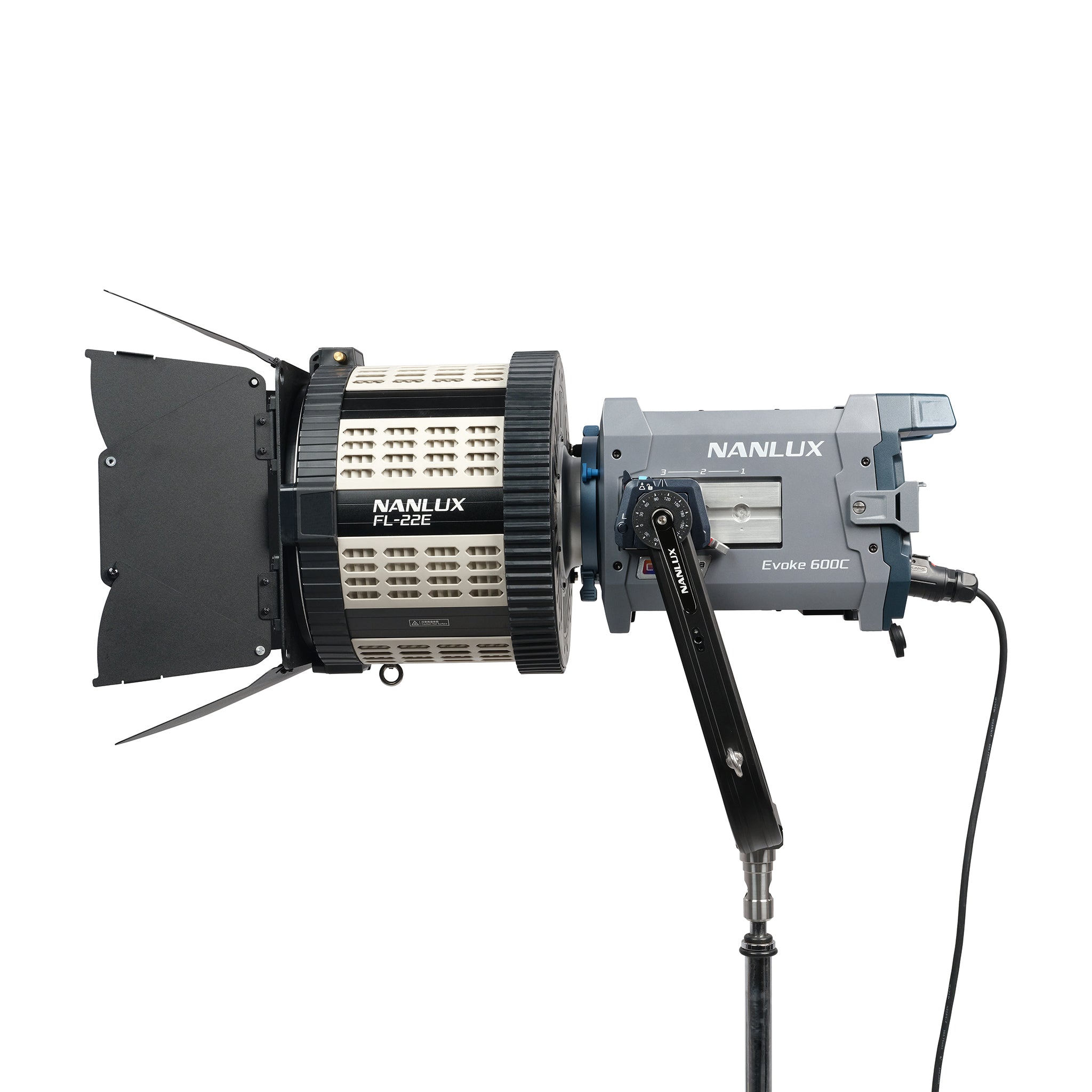 Моторизирана френелова леща NANLUX FL-22Е 15°-48°