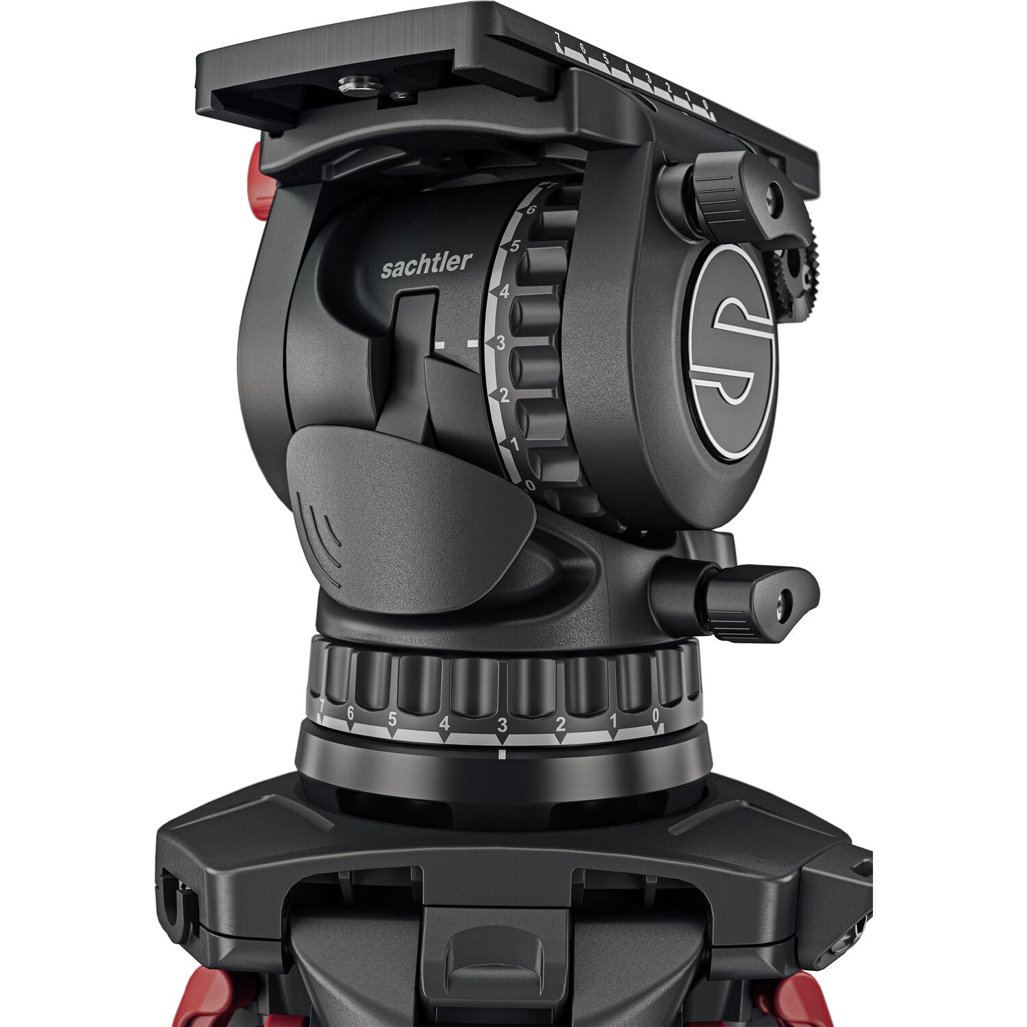 Видео статив комплект Sachtler System aktiv14T flowtech100 GS карбонов със система за бързо разпъване