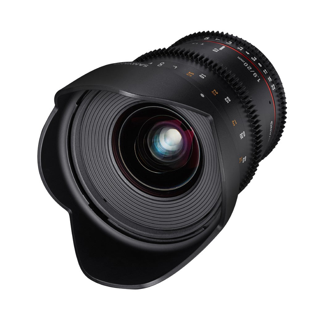 Samyang 20mm T1.9  VDSLR ED AS UMC for Canon EOS