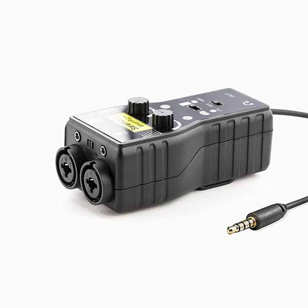 Saramonic SmartRig+ 2-канален XLR миксер/предусилвател към 3.5mm аудио жак