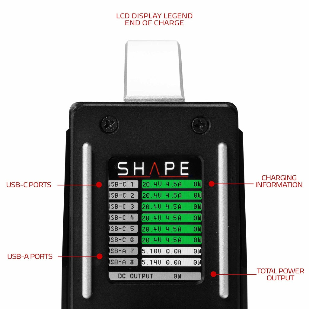 Shape 450W USB-C Fast Charger Kit for Gold Mount/V-Mount/B-Mount Batteries