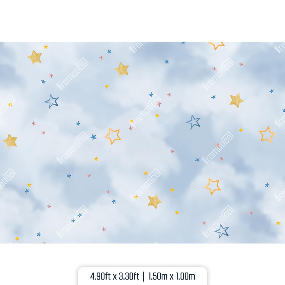 Текстилен фон - Twinkle World - 1.50м x 1.00м