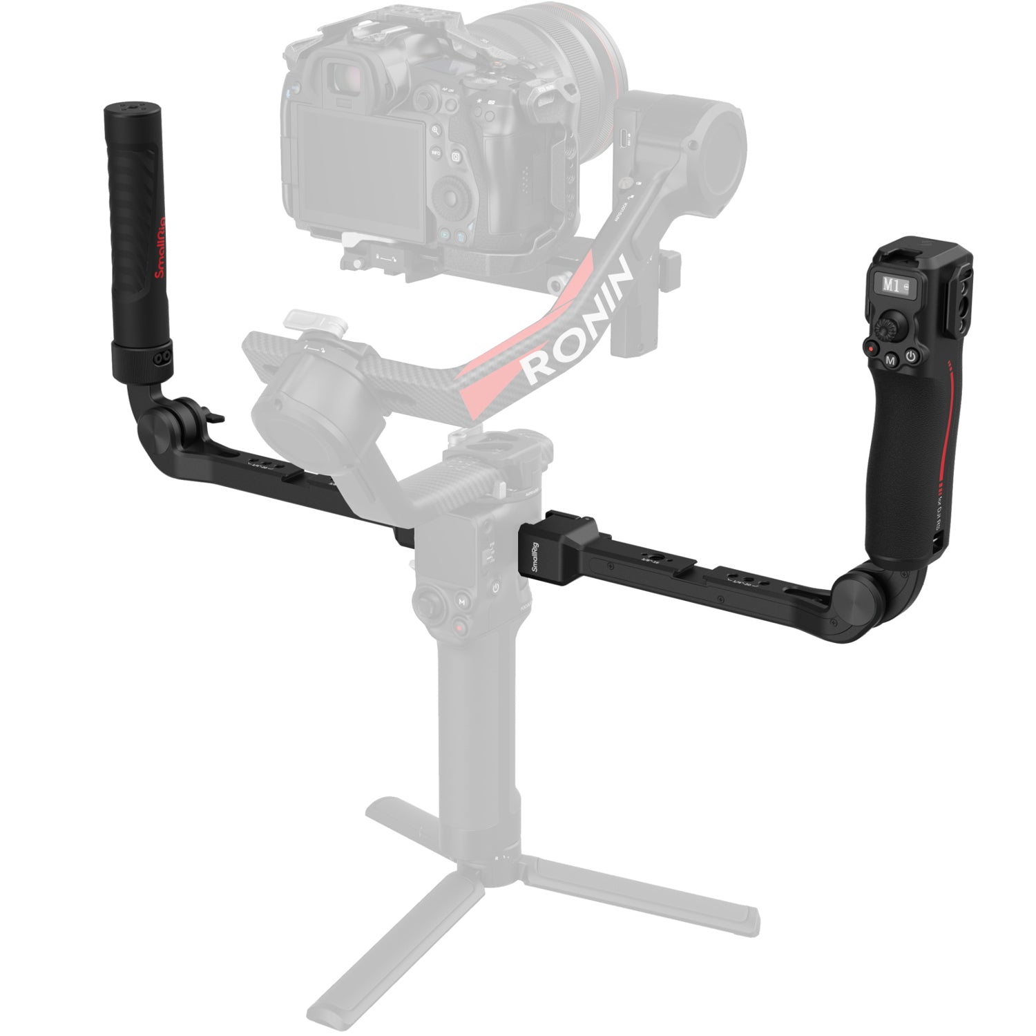 Двойна ръкохватка за управление на фокуса за DJI RS Series SmallRig 4327