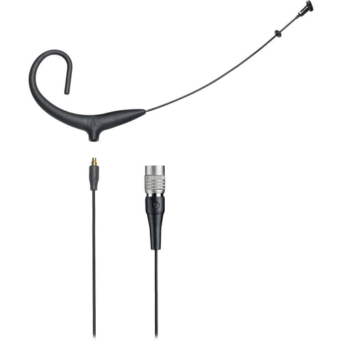 Хедсет Audio-Technica BP894xcW кардиоид кондензаторен микрофон за глава - черен