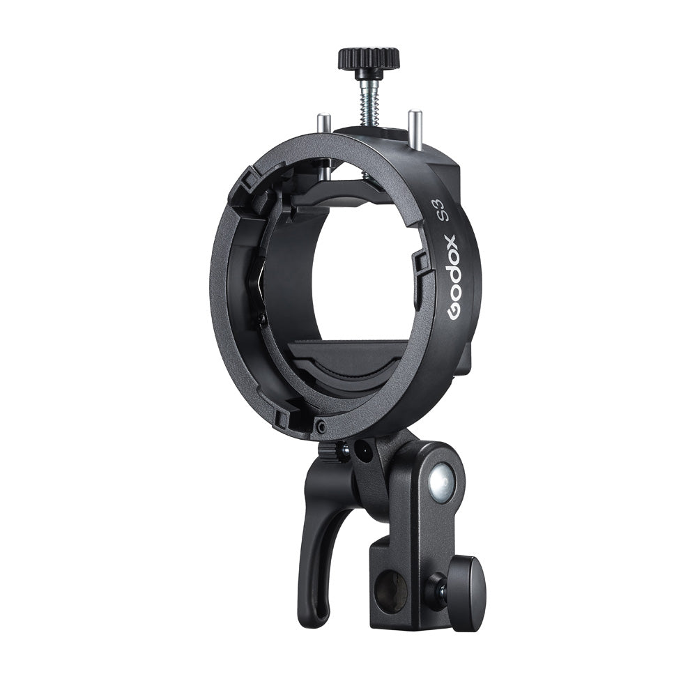Speedlite bracket - Dynaphos/Bowens s-type S3 mount