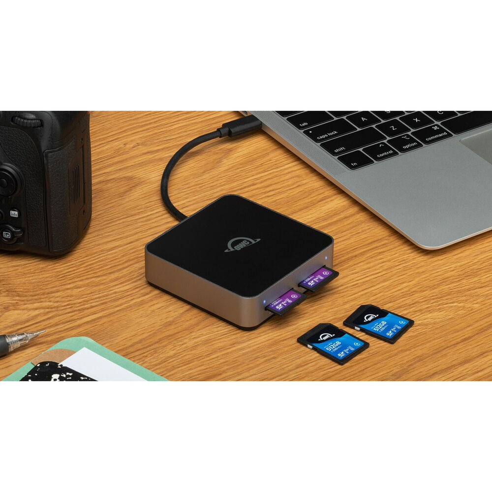 Четец двоен OWC Atlas Dual за SD карти - USB 3.2 Интерфейс