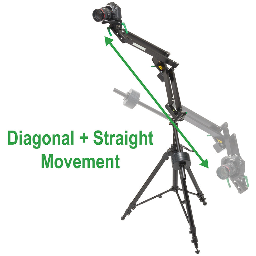 JIB Slider -  C-PAN ARM - 9 Solutions