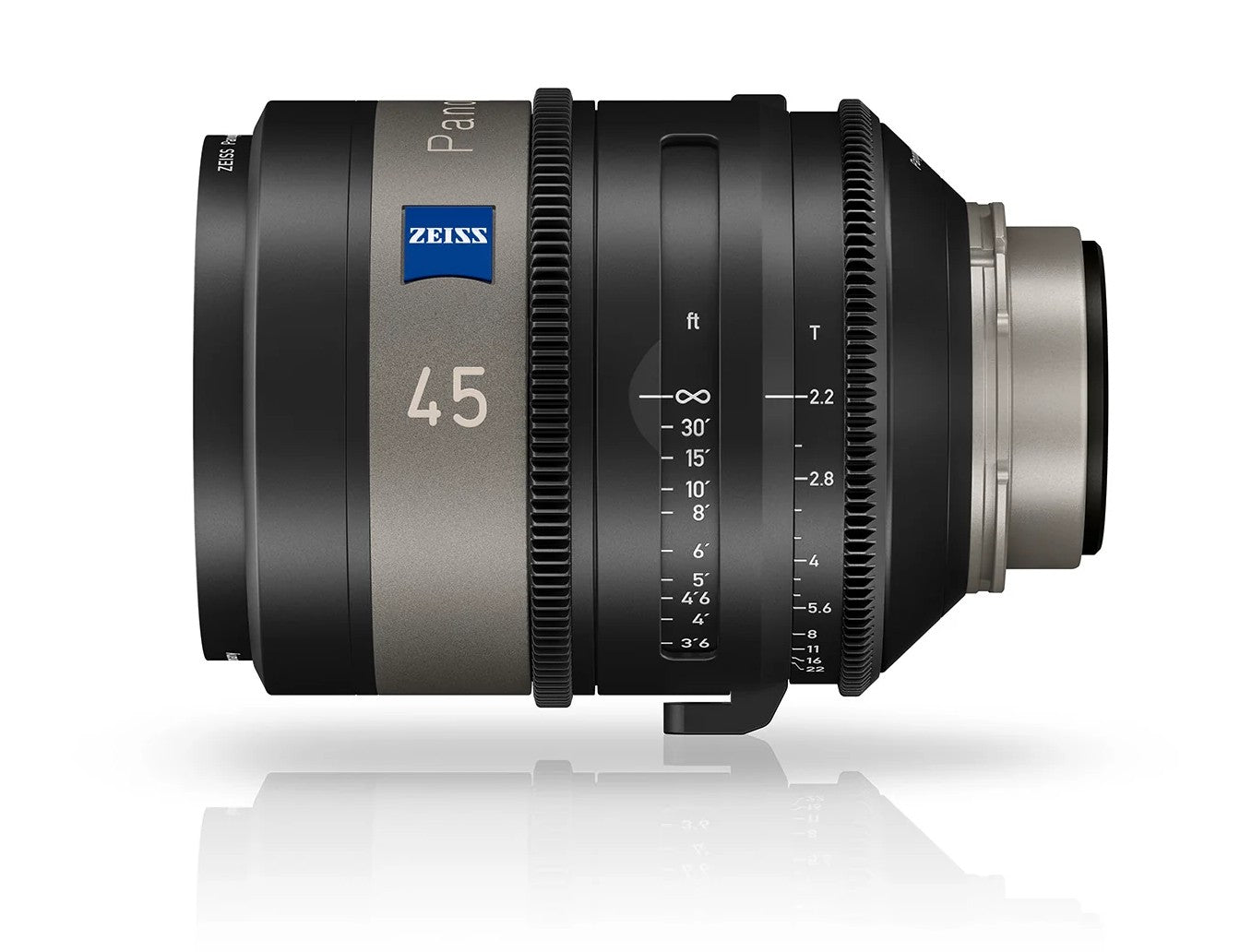 Кино обектив ZEISS Panoptes 65 45mm T2.2 (LPL, Метрична скала)