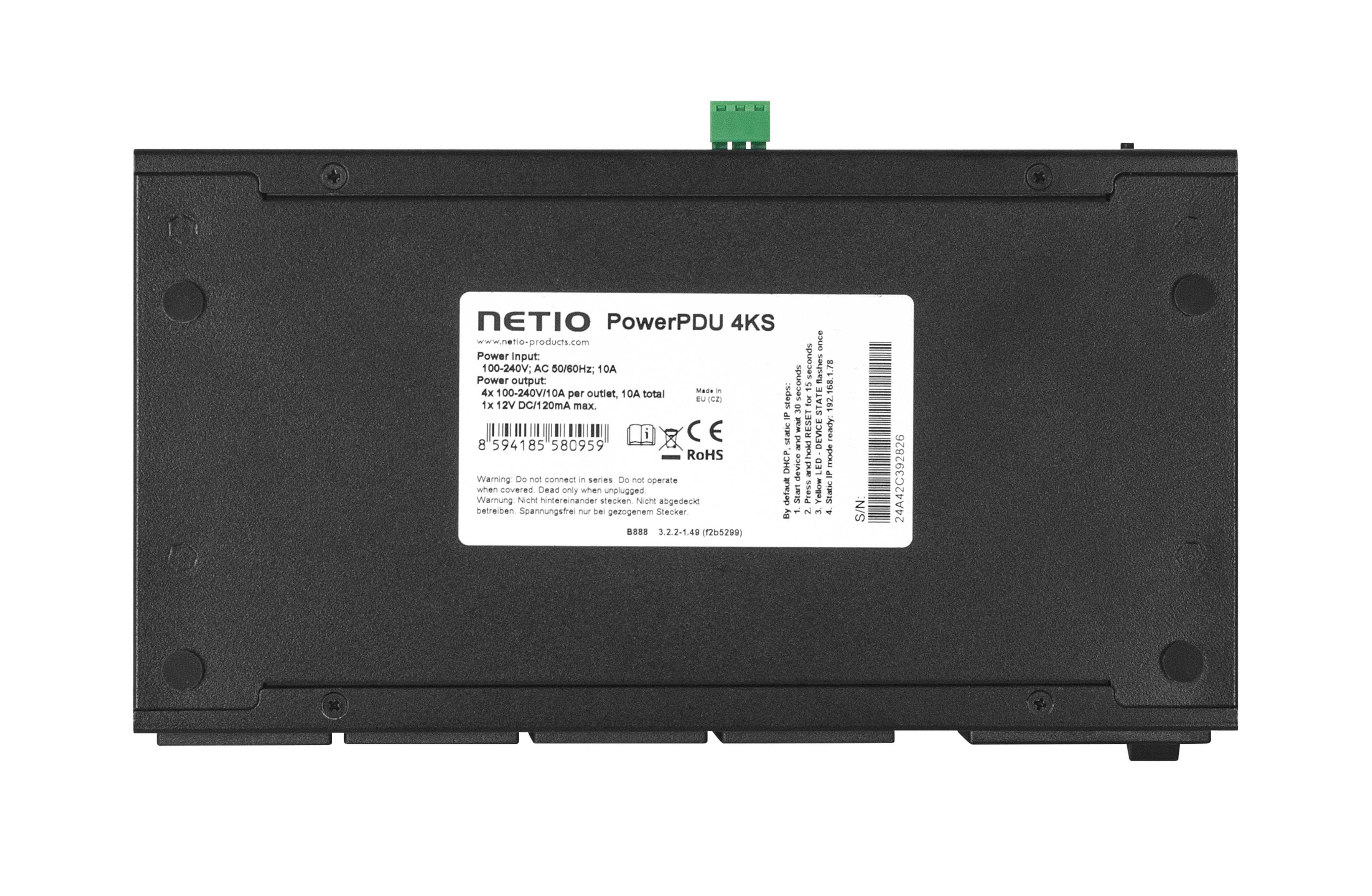 NETIO PowerPDU 4KS (EU)